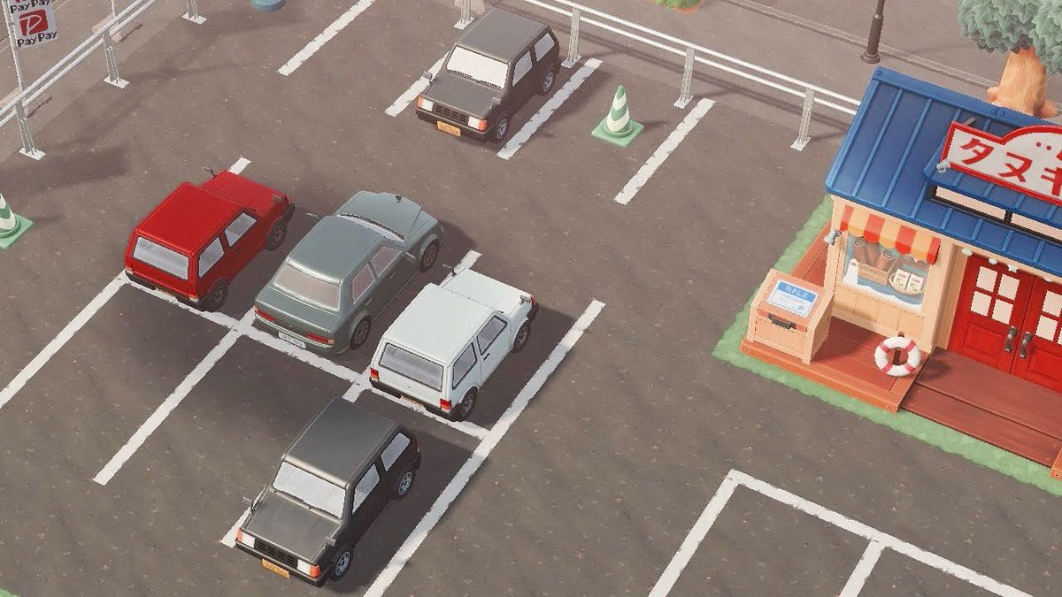 dojoaoi's tweet photo. 駐車場🅿️

#ACNH #どうぶつの森 https://t.co/o2Wuzn25RI