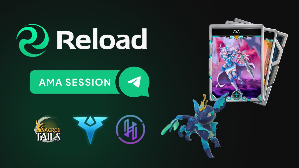 Hoardable's tweet image. 🚀 Join our AMA today to explore Reload Games' P2E revolution! 🕹️

🗓 Date: 05/04/2024
⏰ Time: 5.30pm GMT
📍 Location: bit.ly/3TP4lXE  

🎁 BONUS ROUND! We're thrilled to announce that one lucky attendee will win a free Shinsei mint! 🎉