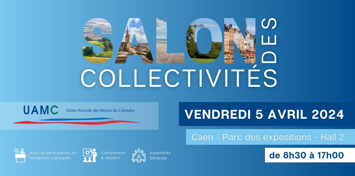 Agri_Normandie's tweet photo. ⏯️ En direct du Salon des collectivités du #Calvados
Retrouvez-nous jusqu'à 17h au Parc Expo de Caen
et découvrez notre accompagnement #TERRALTO dédié aux collectivités
➕ Sur notre stand, retrouvez l'association Symbiose Normandie spécialisée dans le déploiement des PSE https://t.co/ZnUG1mdtjR