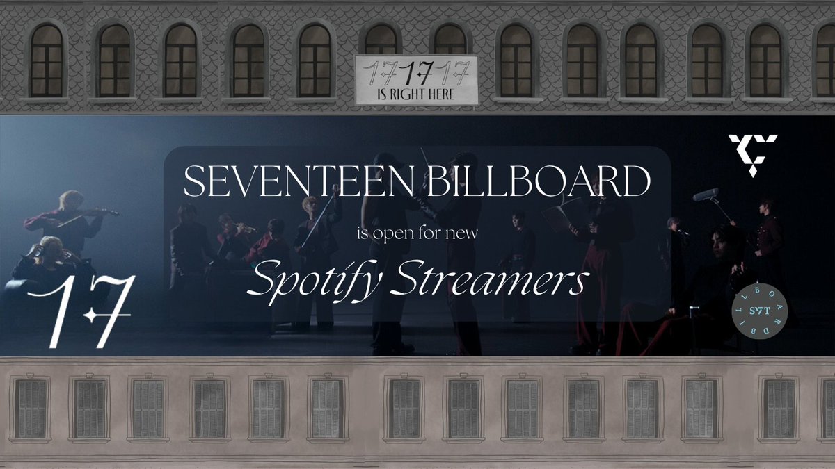 [SPOTIFY TEAM RECRUITMENT] Hey Carats! Get ready for our new streaming project '17 IS RIGHT HERE' for SVT's April comeback! Join us in making it a huge success! 🔥We're opening our doors to recruit new streamers to join our team once again! 🤗 donation:…