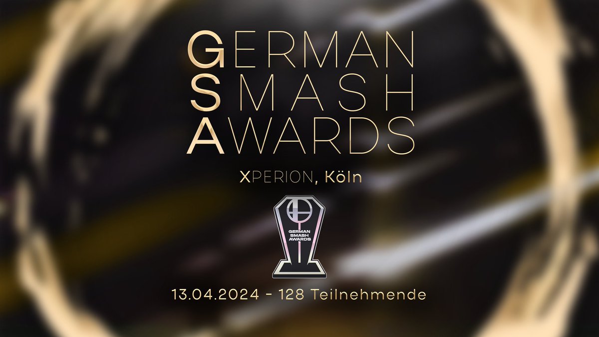 Wir haben tatsächlich noch 1 letzten Teilnehmerplatz für die German Smash Awards, den ich bis zum Ende noch aufgehoben habe. Den möchte ich jetzt ganz simpel vergeben (inkl. kostenloser Teilnahme):

Quote Retweete den Tweet und sagt mir, weshalb ihr unbedingt dabei sein müsst!