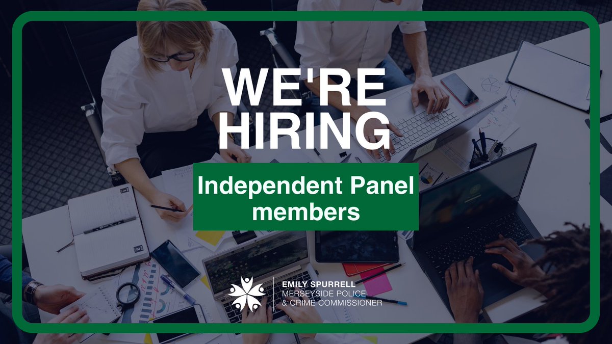 PCCs across the North West region are looking for individuals to become members of Police Misconduct Panels, helping to come to fair decisions and appropriate outcomes about an officers conduct. Closes 10 April 📅 Find out more and apply 🔽 merseysidepcc.info/about-your-com…