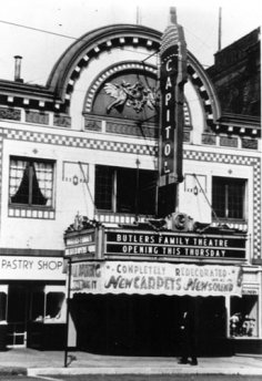 Todays #throwback #butlercountypa #butlernews is the old Capitol Theater. Now known as the Brickhouse bar on main street.