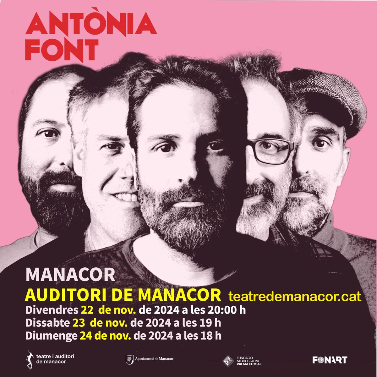 🙌🏼 Nova data d’ @antoniafont_oficial a Manacor! 🫶🏼 I alegria! . . . #manacoréscultura #feimpoble