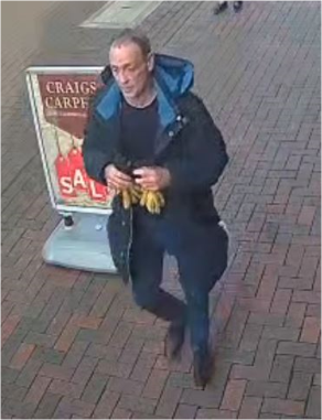 We have released a CCTV still of a man we want to speak to following a theft in Rugeley. Read more: orlo.uk/ZWzRg