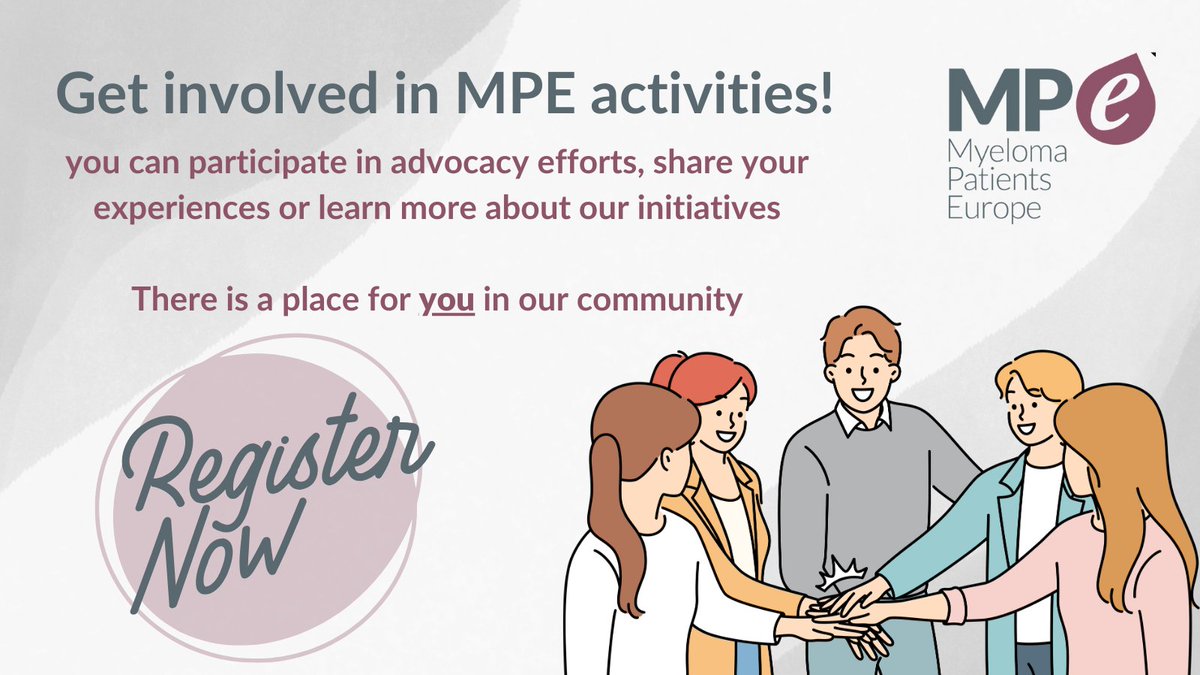 Get involved in MPE activities! Whether you are passionate about advocacy, sharing experiences or expanding your knowledge, our community welcomes you. Click here for details:mpeurope.org/get-involved-i…