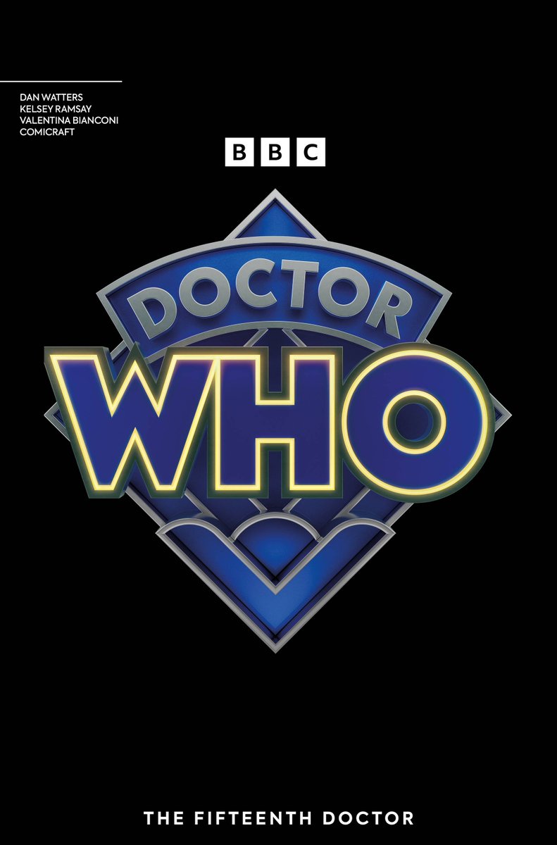 🚨 NEW - More cover reveals for the highly anticipated comic book #DoctorWho The Fifteenth Doctor #1! 🔥 Cover E, by artist Alex Moore 🔷 Cover G, a diamond logo variant 🚀 Releasing June 26 from Titan Comics