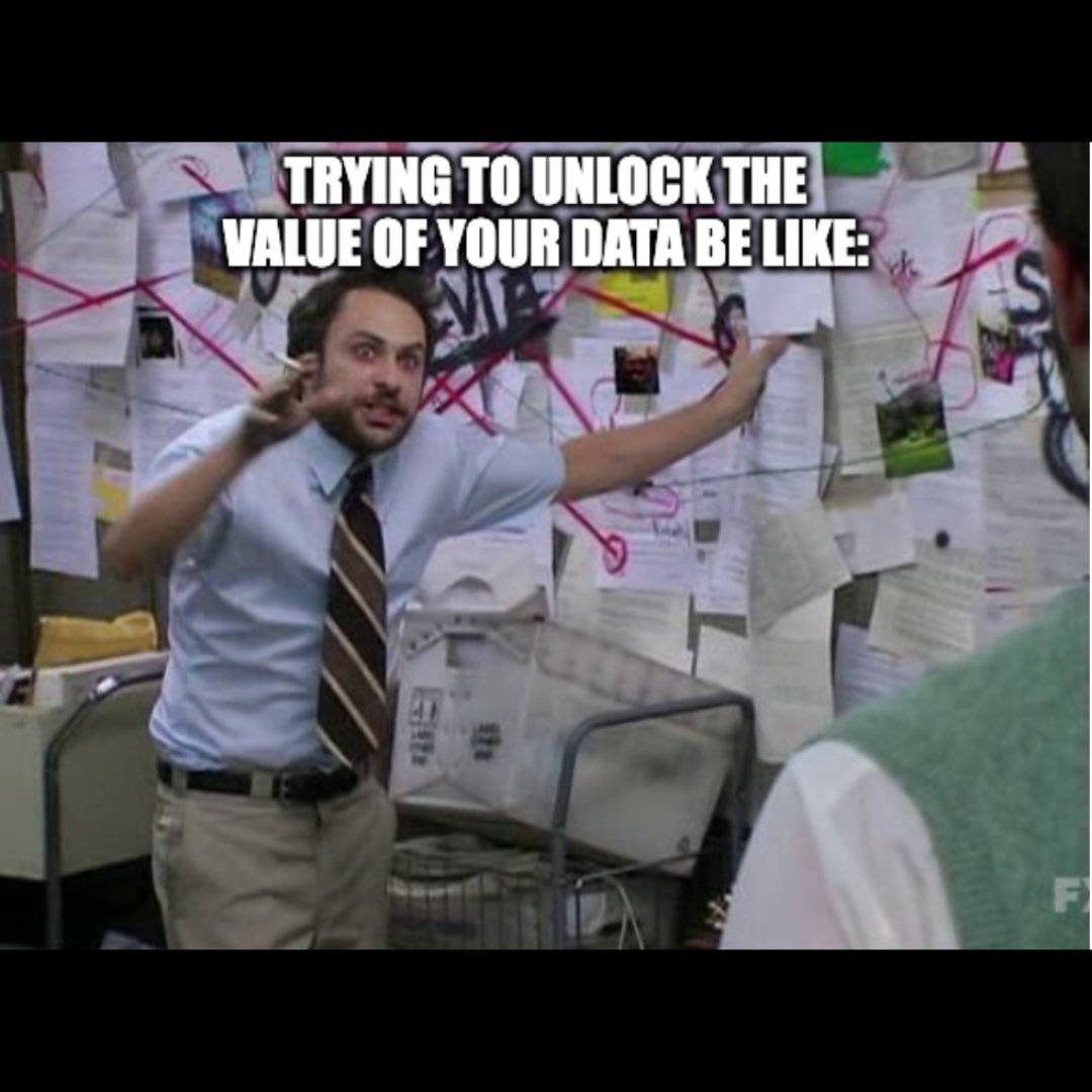 Accelerating insightful decisions with the power of data agility! 💡 #MarkLogic #DataAgility #TechHumor