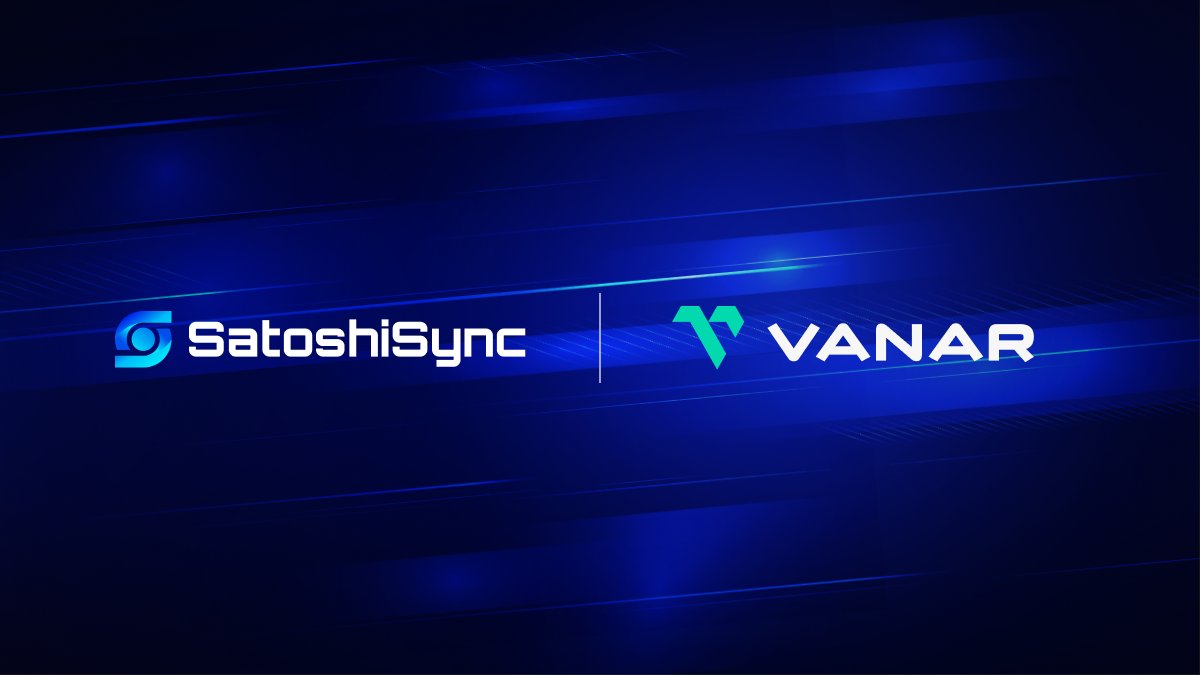 SatoshiSync is thrilled to announce our partnership with @Vanarchain ⛓️ Vanar is the pioneer of a carbon-neutral, high-speed, and low-cost L1 blockchain tailored for entertainment & mainstream adoption. Excited to BUIDL together! 🛠️