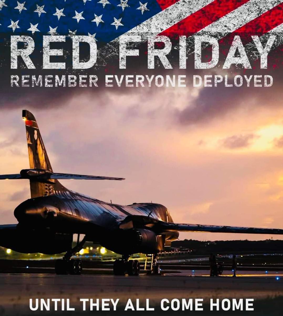 🇺🇲 RED Friday ♥️ 
#Military 🦅 #SupportTheTroops 🙏