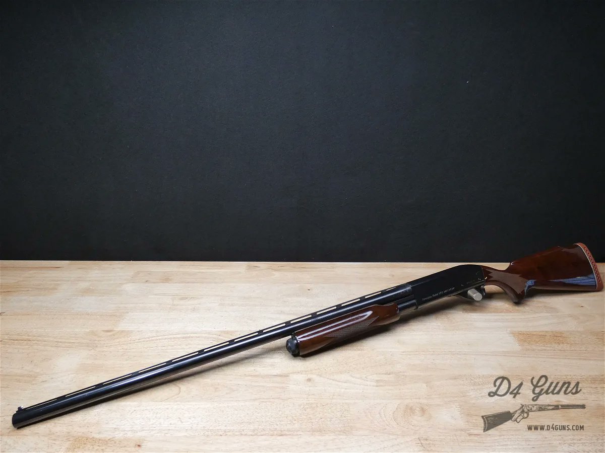 Step up your shooting game with the legendary Remington 870 Magnum pump-action shotgun! With its 3' chamber, Monte Carlo stock, and classic design, it's no wonder over 11 million have been sold. Own this iconic firearm today. Bid now! #Remington870 gunbroker.com/item/1044865474
