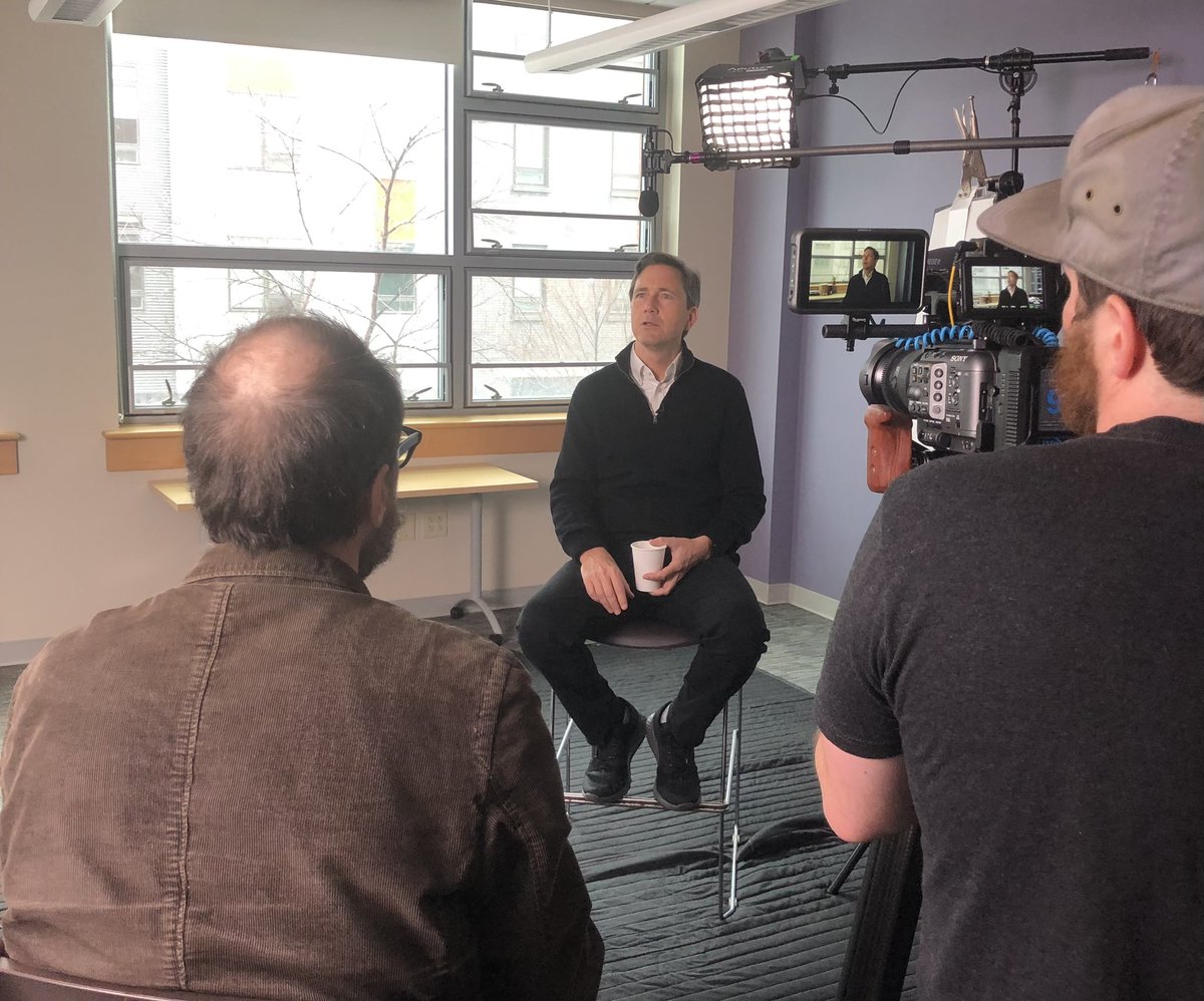 Watch this space. Documentary project on the experiences of boys and young men in VT. Wonderful <a href="/RichardvReeves/">Richard V. Reeves</a> sharing his thoughts and supporting this important conversation. #ofboysandmen #aimb <a href="/WellToldFilms/">Well Told Films</a>
