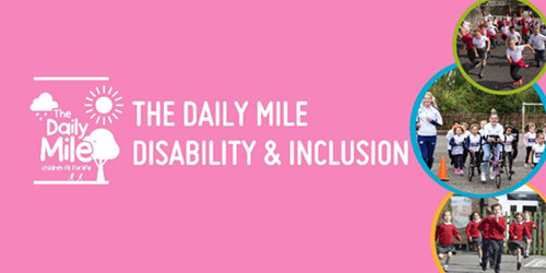 During #autismacceptanceweek we are highlighting @_thedailymile Disability Inclusion Model. Inclusivity & accessibility has always been at the heart of #TheDailyMile – getting young people involved regardless of ability, ability or personal circumstance. youtube.com/watch?v=DlMLDR…