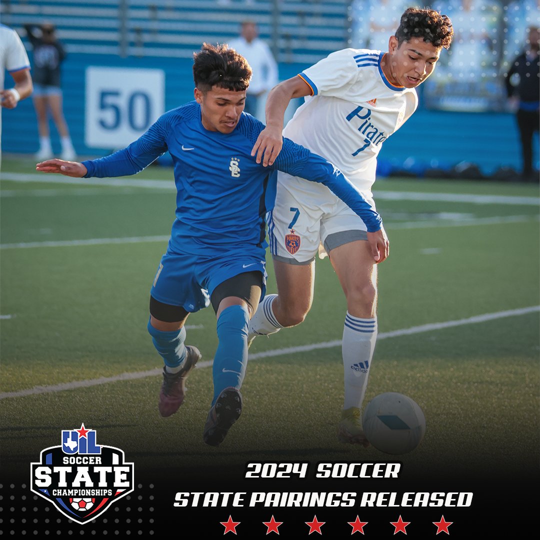 Congrats to the top 4️⃣ boys and girls teams in conferences 4A-6A headed to the #UILState Soccer Championships next week!    

⚽ State Info &amp; Pairings: uiltexas.org/soccer/state