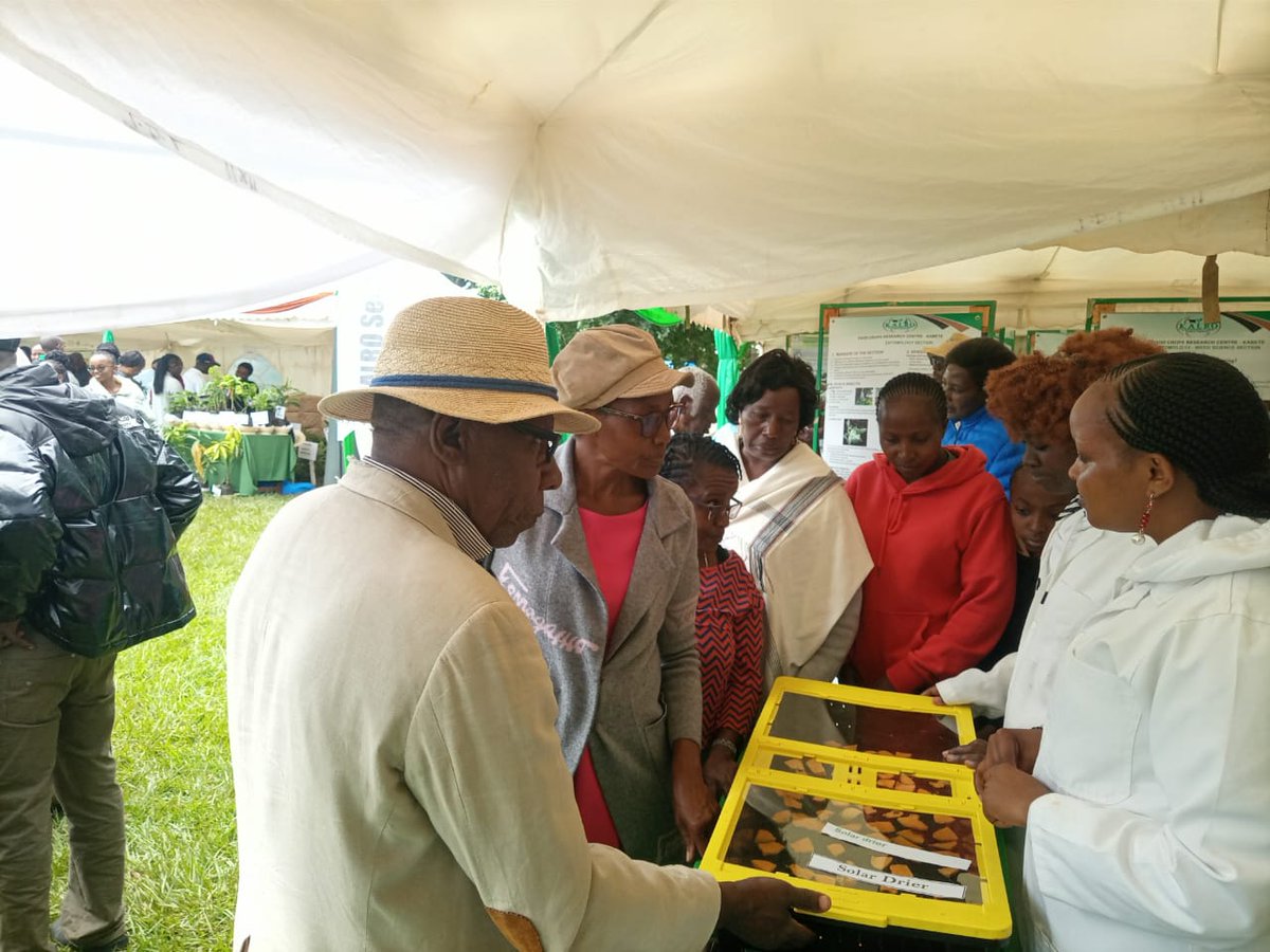 The ongoing joint Mkulima Open Week Exhibitions at KALRO Kabete (NARL). The theme “Catalyzing sustainable agricultural and economic transformation through promotion of climate-smart technologies, innovations and management practices.