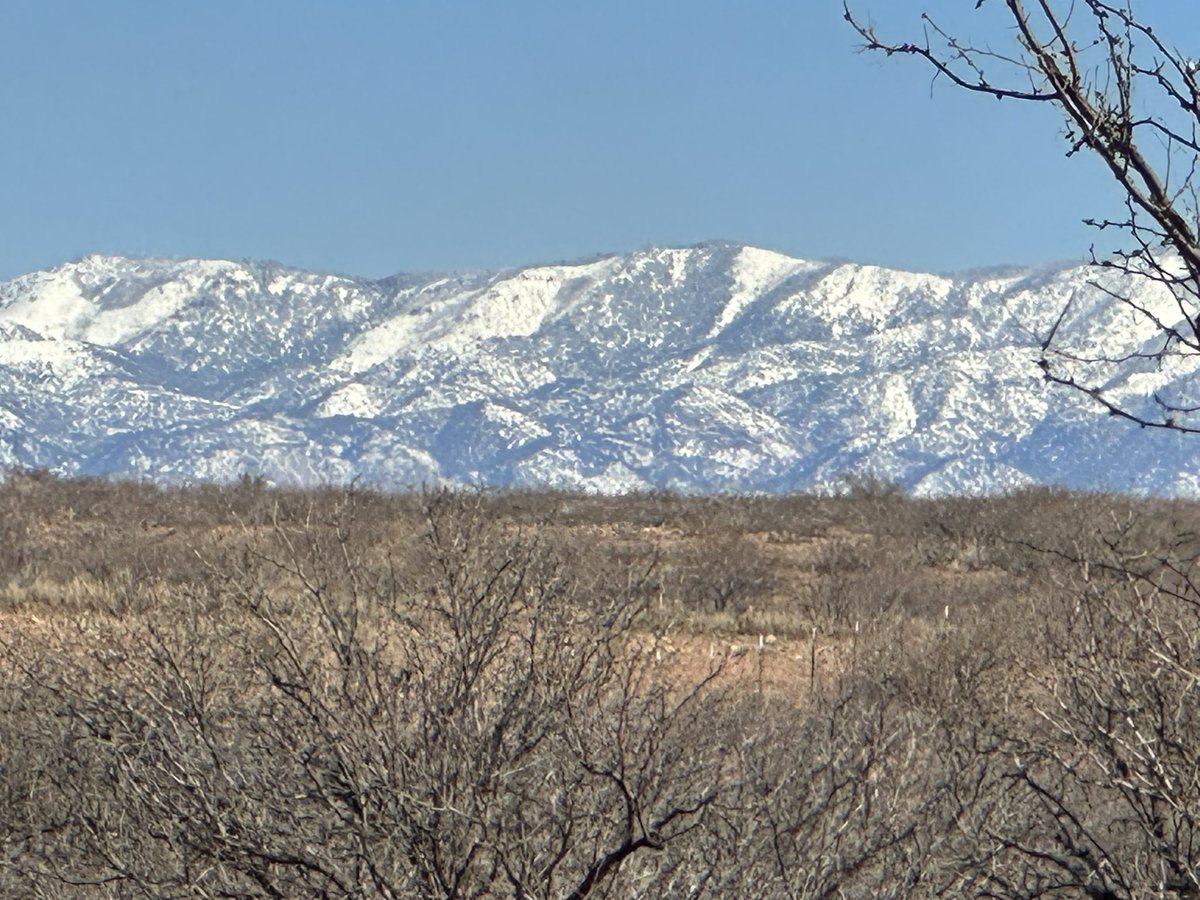 Hopefully the snow is over