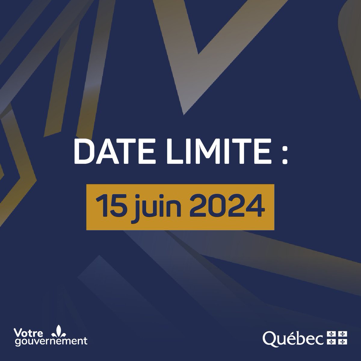 La période de mise en candidature du #MériteMunicipal 2024 est lancée! ✨ J’invite les organismes et les municipalités à déposer des candidatures pour témoigner leur reconnaissance à ces personnes qui contribuent au mieux-être de leur communauté! 👉 quebec.ca/MeriteMunicipal