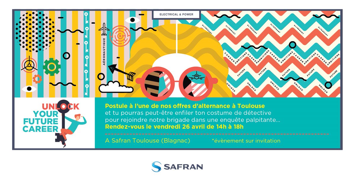 Safran Electrical &amp; Power recrute 45 alternants à #Toulouse 📍 . 

Pour l’occasion, un événement est organisé : animations, découverte du site et des potentiels futurs managers… 👍 

Alors n’attends plus pour candidater ➡️  ow.ly/fpjG50R99B9
