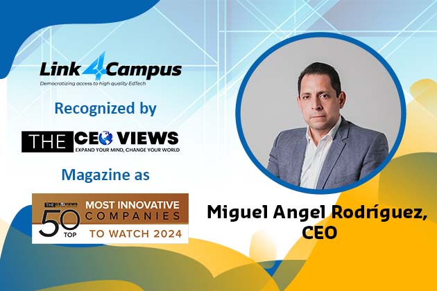 TheCEOViews's tweet image. We are delighted to announce that @Link4Campus has been chosen as the 2024 Most Innovative Companies to watch winner. Miguel Angel Rodríguez,CEO

Read More:theceoviews.com/link4campus-a-…
#edtech #cloud #learningmanagement #analytics #CampusManagement #financialmanagement #onlinepayments