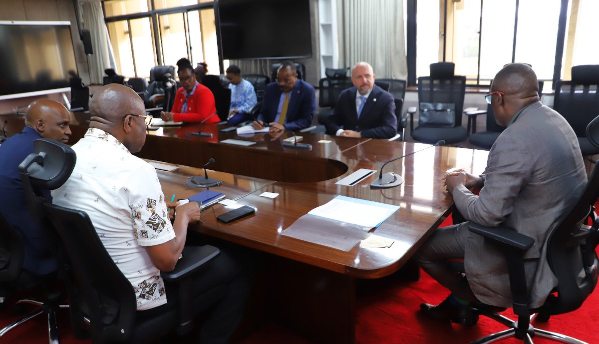 I had the privilege of meeting with Marjan Osvald, Deputy Director-General, Universal Postal Union (UPU), and Mutua Muthusi, UPU Director of Development and Cooperation.