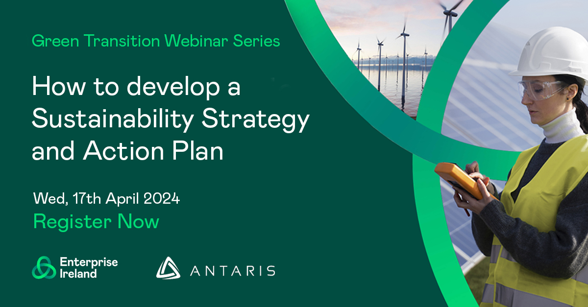 Learn how integrating sustainability and ESG principles into your strategy can deliver real competitive advantage for your business. Register now: rebrand.ly/Sust-strategy @AntarisConsult