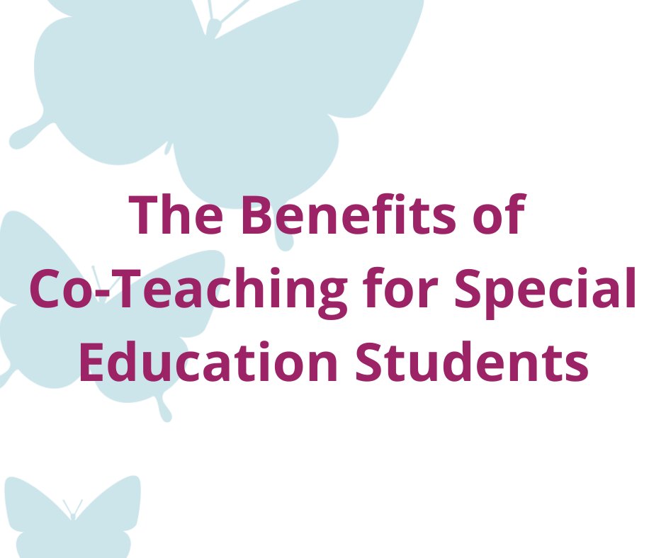 Some benefits of co-teaching for special education students include access to general education, strengthened social connection with their peers, and a holistic educational experience that blends social-emotional learning with academics.

Learn more at cecweb.org/inclusion