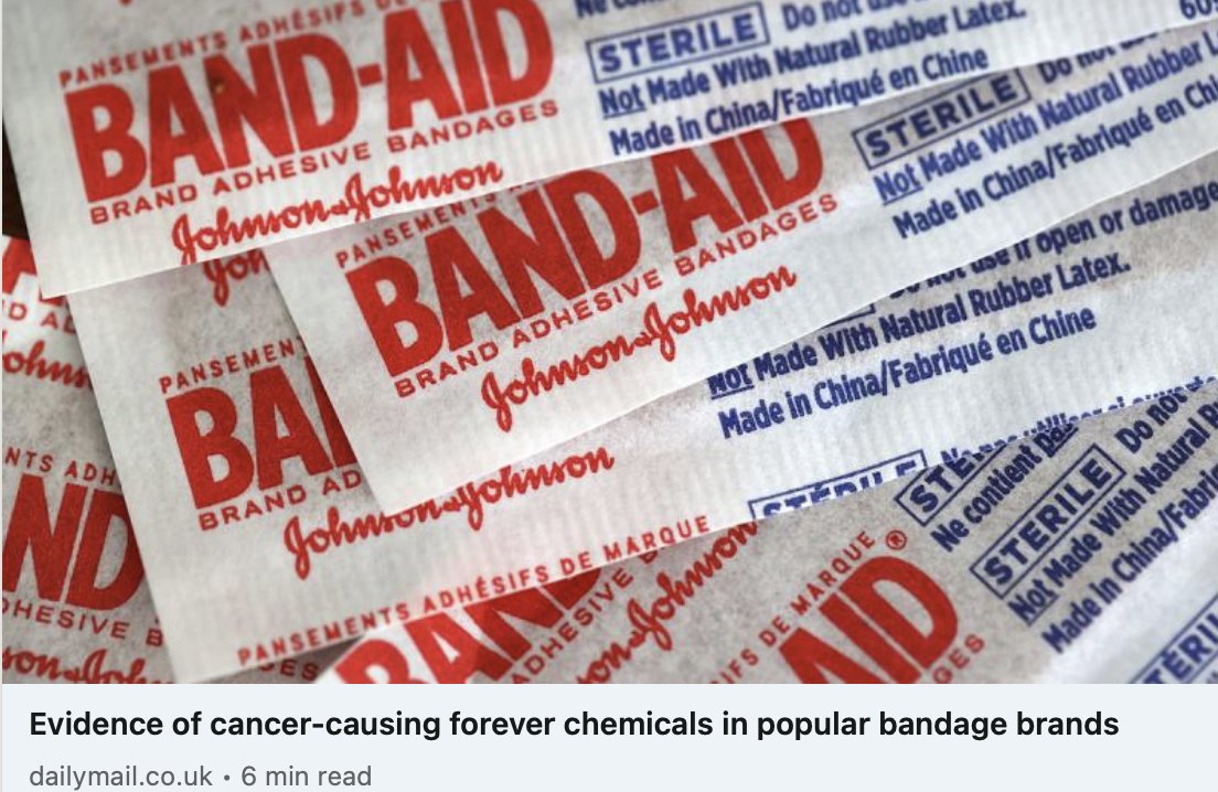 Why would a healthcare corporation that is linked to the centralized industrial health complex put chemicals and fluoride forever in bandaids?  

Because of decreased healing results, you need to use more of their products than not.  It drives profits.  As a collateral effect,
