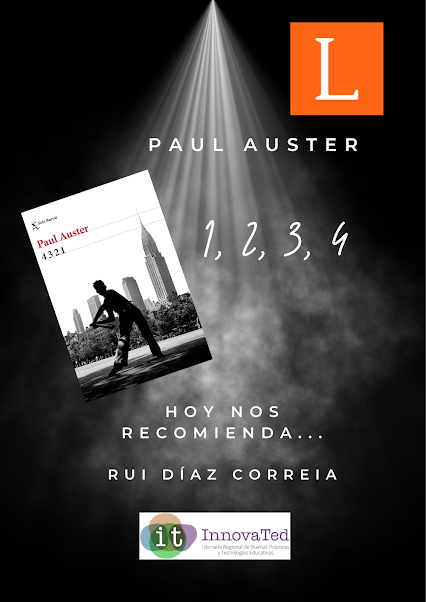 HOY NOS RECOMIENDA... RUI DÍAZ CORREIA. 4, 3, 2, 1 de PAUL AUSTER. dlvr.it/T56NJ6