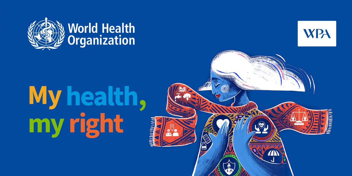 Today, it's @WHO #WorldHealthDay and this year's theme is 'My health, my right' 💪 Take a look at our Health and Wellbeing hub below to find out how you can take positive steps towards being healthier 💙 wpa.org.uk/health-wellbei…