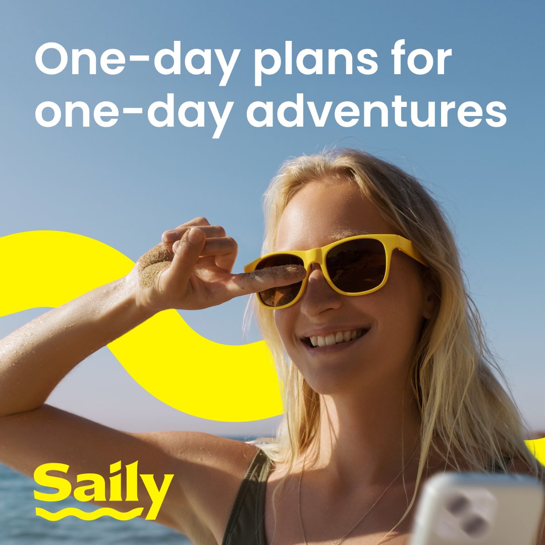 Imagine you’re traveling to Japan and have a long layover in Thailand. No mobile data? No problem. #Saily will keep you connected with one-day eSIM data plans!