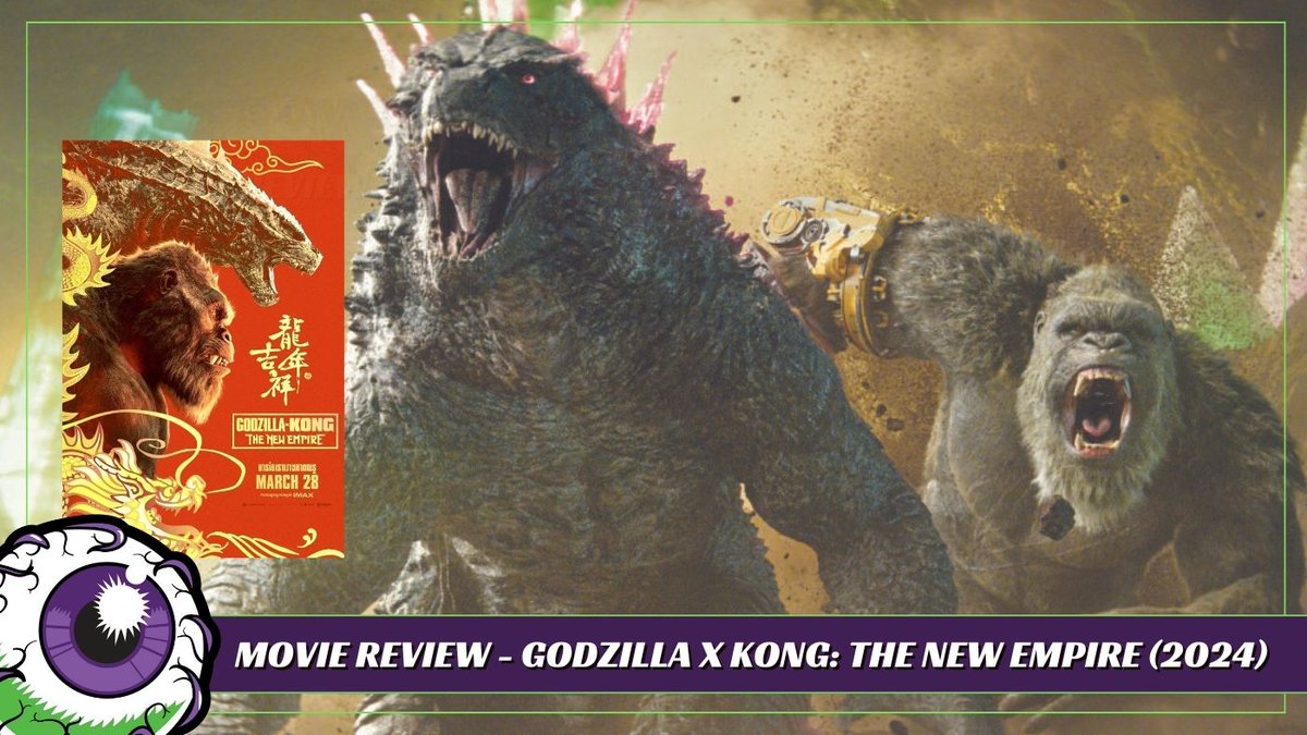 GODZILLA X KONG: THE NEW EMPIRE (2024,WB) Movie Review - Fun, Brisk, and... youtu.be/Q966uWytX_A?si… via @YouTube