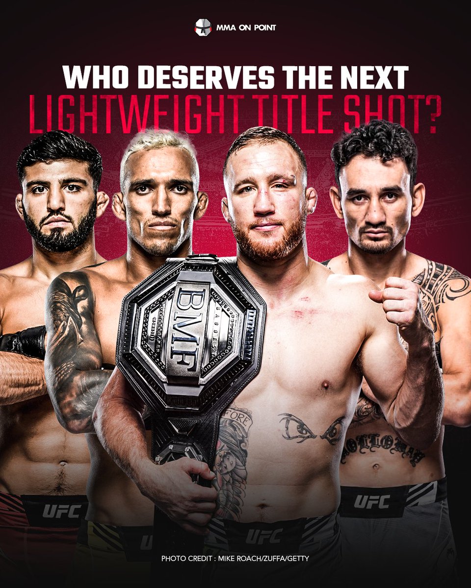 Who deserves the next lightweight title shot post #UFC300?