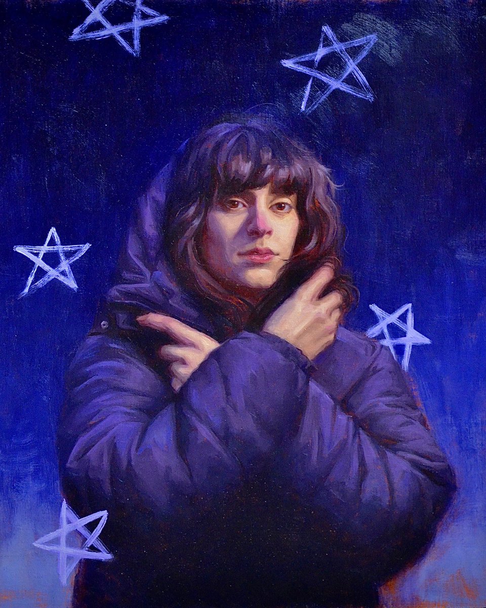 False Starlight 
oil on linen, 16x20 inches