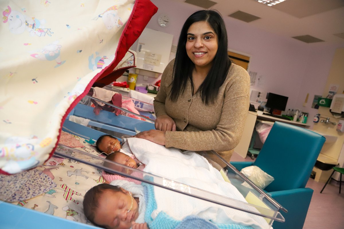 Read more about our double cots in our Special Care Baby Unit, which help twins and triplets lie side by side, in the new spring edition of our magazine news@Medway. Find out more medway.nhs.uk/our-magazine/