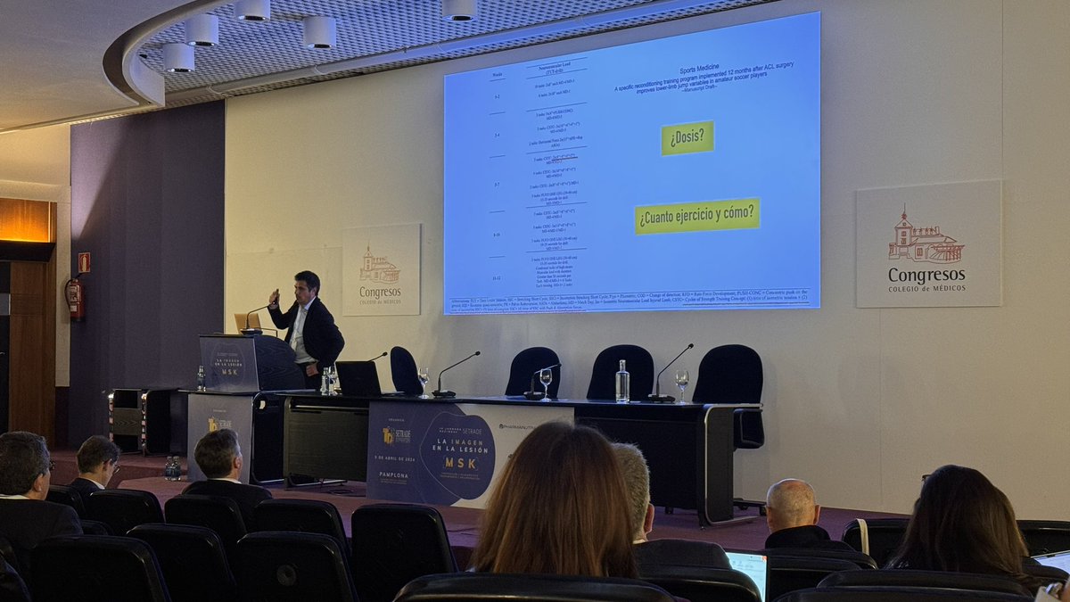 Sergio Jiménez Rubio (PhD) (@sjimenezrubio_) on Twitter photo Gracias por vuestra invitación <a href="/SETRADEORG/">SETRADE (Soc.Esp. de Traumatología del Deporte)</a> a esta Jornada de Valor de la imagen en el proceso lesivo.
Gracias por invitarme a explicar criterios con los que hacemos la recuperación de deportistas combinando información de imagen (RMN - Eco) y respuesta al ejercicio
<a href="/fcedei_urjc/">FCEDEI_URJC</a> Gracias por vuestra invitación <a href="/SETRADEORG/">SETRADE (Soc.Esp. de Traumatología del Deporte)</a> a esta Jornada de Valor de la imagen en el proceso lesivo.
Gracias por invitarme a explicar criterios con los que hacemos la recuperación de deportistas combinando información de imagen (RMN - Eco) y respuesta al ejercicio
<a href="/fcedei_urjc/">FCEDEI_URJC</a>