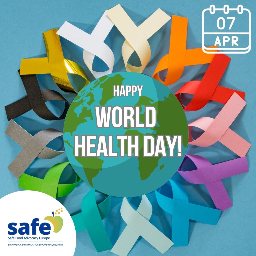 🌍🏥 The theme for this year's #WorldHealthDay on April 7 : ‘My Health, My Right.’ Quality healthcare is our fundamental right. The health of consumers is central to SAFE’s mission, which also represents EU consumers on the @EFSA_EU board. #foodsecurity#BeSAFE