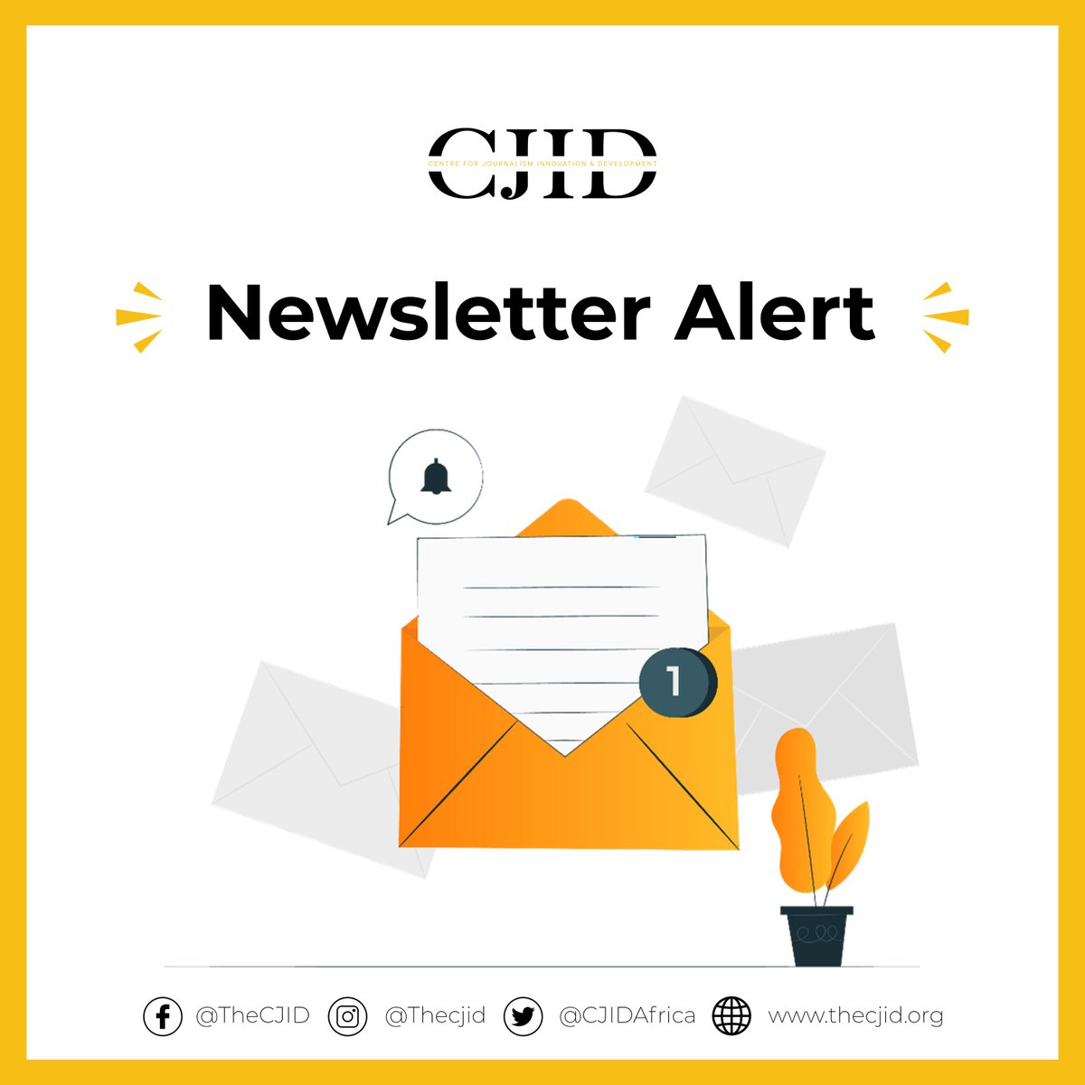 🚨Newsletter Alert🚨 Our March/Q1 newsletter is out! Head on now and check out what we’ve been up to, as well as other information that might interest you. Click the link to read: tr.ee/3lIl9XW0Qx #CJIDNewsletter