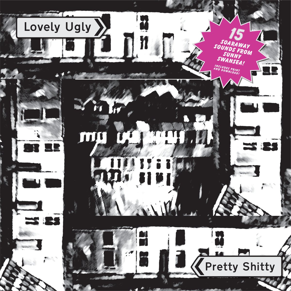 Great to be included on this new compilation of Swansea bands. Ugly Lovely will be released on black and white splatter vinyl via @RichardREPEAT on 31st May. And it available to pre-order today. repeatfanzine.bandcamp.com/album/lovely-u…