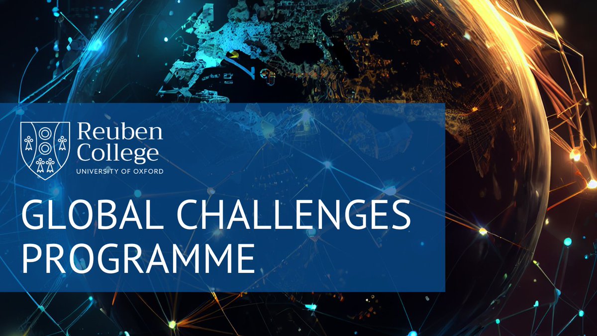 Our new #GlobalChallengesProgramme will bring together researchers, innovators & policymakers to explore solutions to major global challenges, starting with a focus on the impact of #AI on #Human #Development. Find out more > reuben.ox.ac.uk/article/reuben…