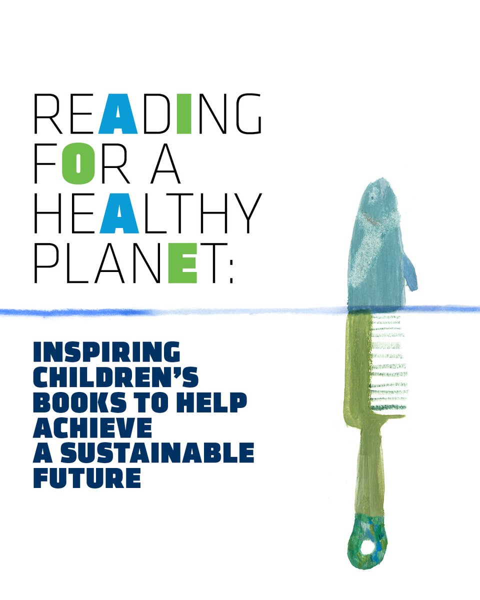 An exhibition in collaboration with @unpublications and @IntPublishers with a title as beautiful as its purpose: “Reading for a Healthy Planet: Inspiring Children’s Books to Help Achieve a Sustainable Future” 🌍🌱 More info here: bit.ly/ExhibitionsAtB… #GlobalGoals #SDGBookClub