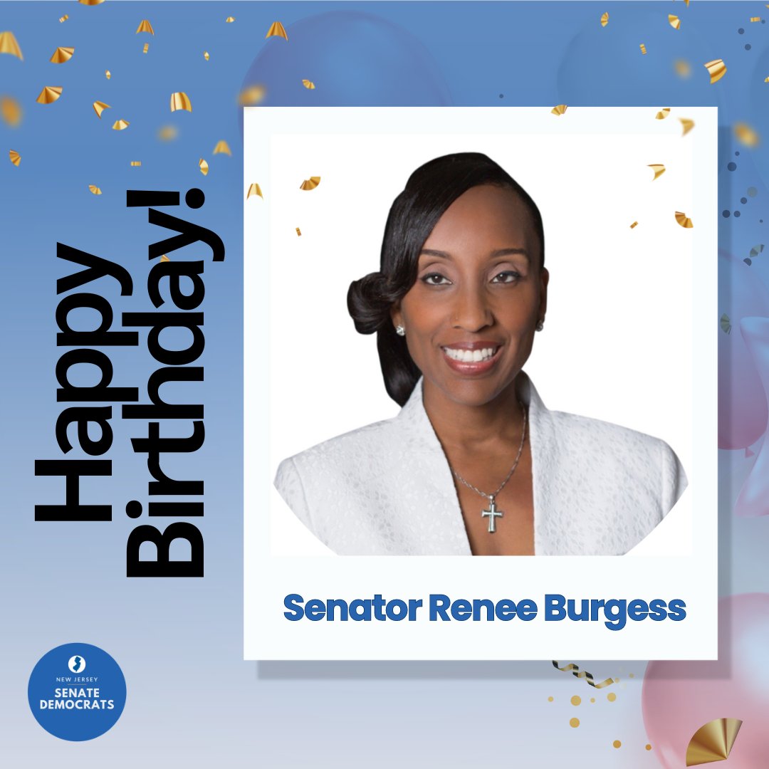 Wishing a Happy Birthday to Senator Renee Burgess! We hope you have a great day!