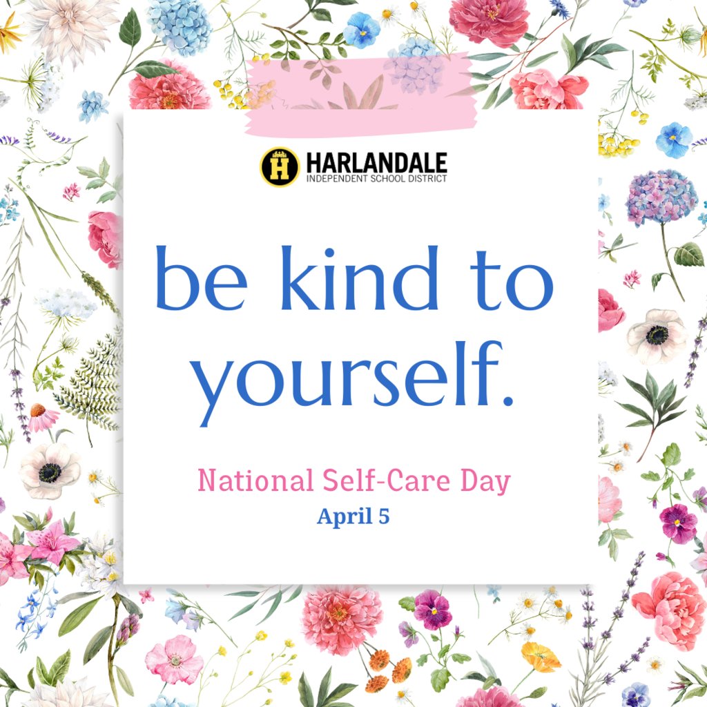 It's #NationalSelfCareDay! Today and every day, remember to prioritize your well-being. Take a break, recharge and do something you enjoy. You can't pour from an empty cup! 🌸🩵#MentalHealthAwareness
