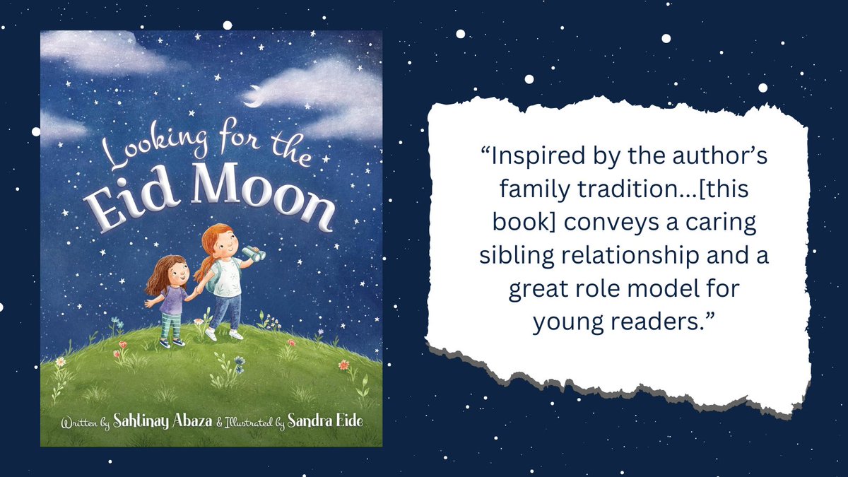 Media Masters Publicity (@mediamastersbks) on Twitter photo A beautiful picture book about the Muslim holiday celebrating the end of Ramadan. wp.me/p3X25n-aWi <a href="/abazabooks/">Sahtinay Abaza 🌙</a>
#picturebooks #youngreaders #holidaybooks #Ramadan #booksforyoungreaders #kidsbooks #traditions #holidaytraditions #eidmoon A beautiful picture book about the Muslim holiday celebrating the end of Ramadan. wp.me/p3X25n-aWi <a href="/abazabooks/">Sahtinay Abaza 🌙</a>
#picturebooks #youngreaders #holidaybooks #Ramadan #booksforyoungreaders #kidsbooks #traditions #holidaytraditions #eidmoon