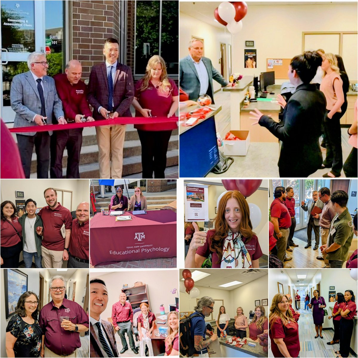 Jeffrey Liew, Ph.D. (@liew_love_learn) on Twitter photo The Counseling and Assessment Clinic (CAC) Grand Opening & Ribbon Cutting @sehdtamu <a href="/tamuepsy/">Texas A&M - Educational Psychology</a> <a href="/TAMU/">Texas A&M University</a> - thanks to over 100 allies, partners, and supporters attending. Special shoutout to all current & former students, staff/faculty who ever worked at the CAC. #MentalHealthMatters The Counseling and Assessment Clinic (CAC) Grand Opening & Ribbon Cutting @sehdtamu <a href="/tamuepsy/">Texas A&M - Educational Psychology</a> <a href="/TAMU/">Texas A&M University</a> - thanks to over 100 allies, partners, and supporters attending. Special shoutout to all current & former students, staff/faculty who ever worked at the CAC. #MentalHealthMatters