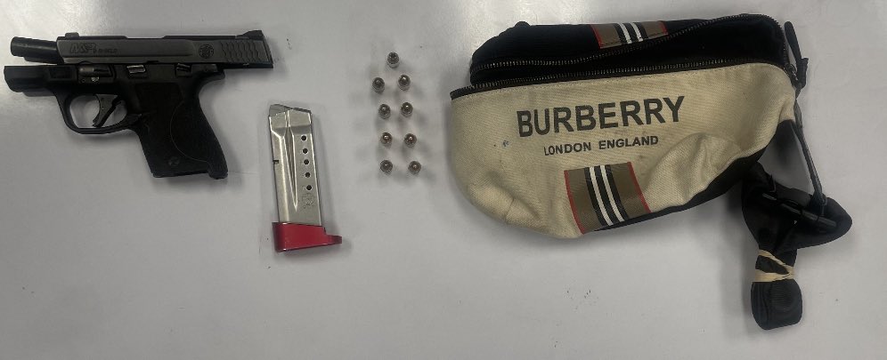 There’s Never a Routine Investigation! As GED Officers conducted crime suppression, they observed an nitrous oxide tank protruding from a suspect’s backpack. An investigation was conducted, & Officers discovered the suspect was armed with a pistol. An interesting combination!
