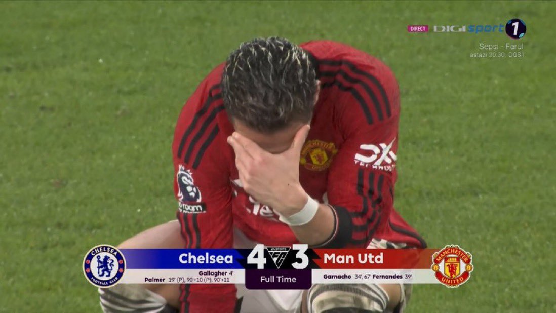 So this is how painful it feels losing to Chelsea, I forgot man