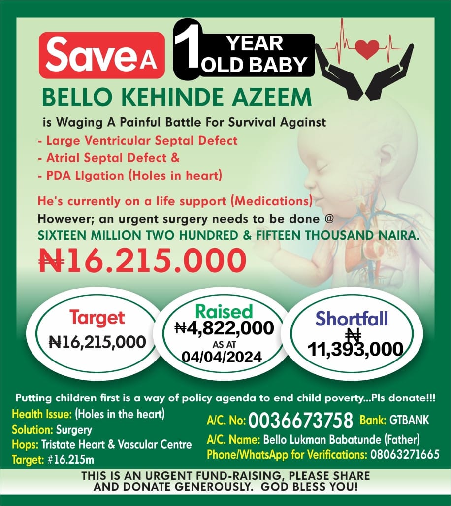 IdrisAOni1's tweet photo. #Update
#SaveAzeem
The family is very grateful but the way is still very, very long. Please help us save Azeem ๐. https://t.co/XHIo2Qah8q