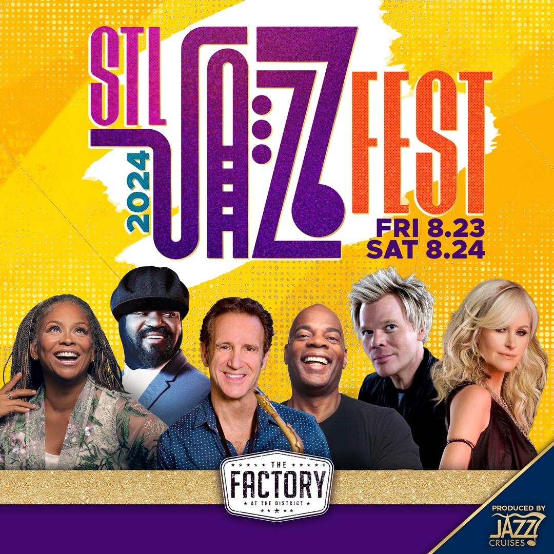 See you in August STL Jazz Fest 2024. Tickets on sale now: ticketmaster.com/event/2100607D…