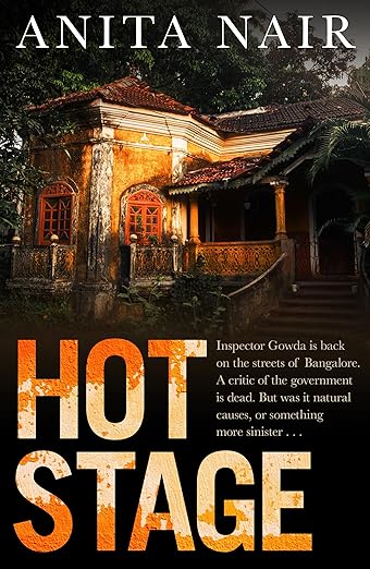 Coming in June from @bitterlemonpub Hot and humid police procedural with a difference. What a cover! thebooktrail.com/book-trails/ho… @anitanairauthor #Bangalore