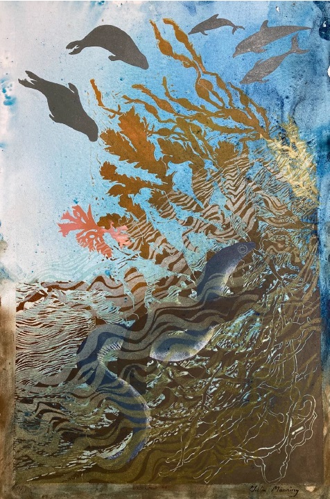 We have a r-eel-ly great exhibition opening on Tuesday!

'The Decline of Eels' is a fascinating series of relief editioned original prints, primarily created using wood, lino and stencils, by renowned print maker Julia Manning RE, SWLA. 

9th-28th April

#NatureinArt